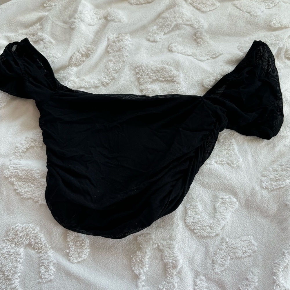 Princess Polly mesh sleeve top